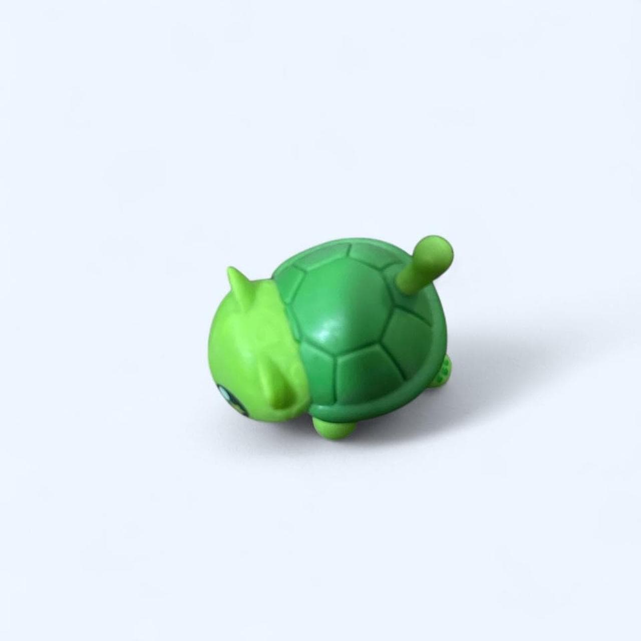 Set of 3 kawaii figures — turtle-cat, LPS & boba mushroom — photo 3