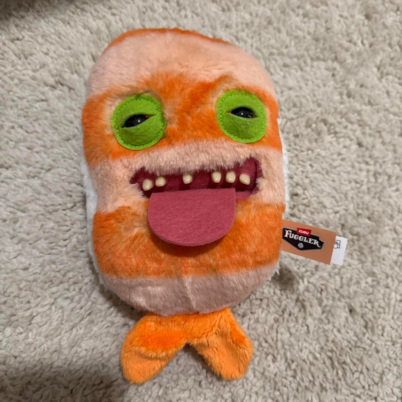 Sushi Fuggler — ugly-cute plush monster